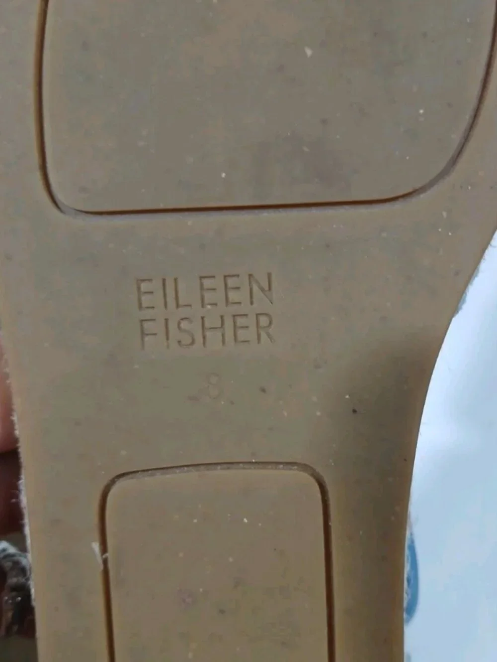 Eileen Fisher Lee Denim Blue Espadrille Sandals